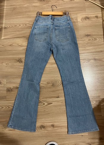 38 Beden Mavi Denim Kadın Jean