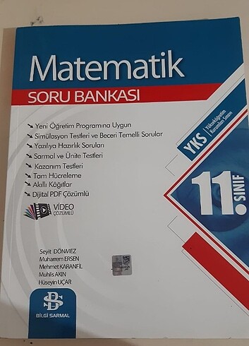 Bilgi Sarmal Matematik Soru Bankası 11. Sınıf 