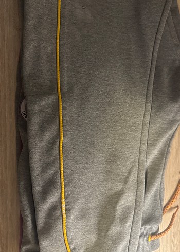 Gri Erkek Çocuk Rahat Kesim Eşofman Altı - Görsel 5