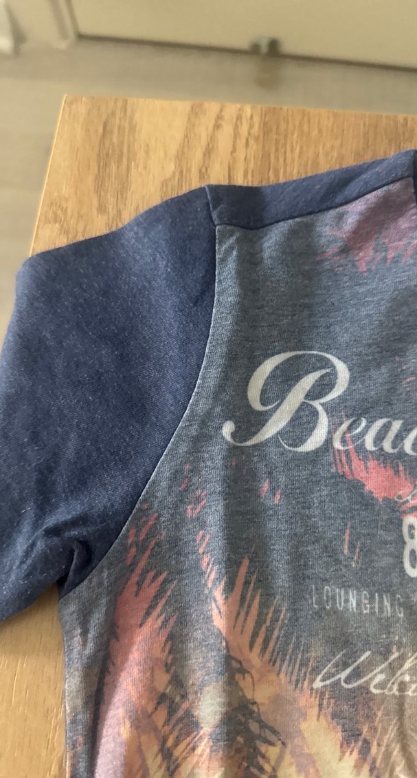 Erkek Baskılı Kısa Kollu Bohem Tişört - Görsel 4