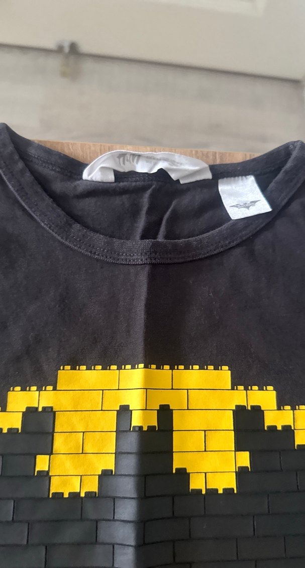 Siyah Lego Batman Baskılı Erkek Tişört - Görsel 2