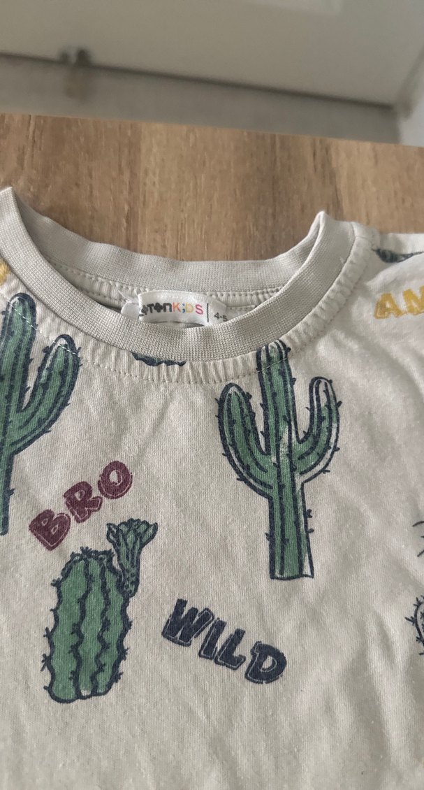 Baskılı Bohem Erkek Çocuk Tişörtü - Görsel 2