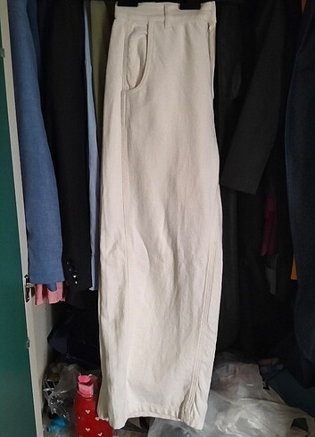 Zara beyaz pantalon