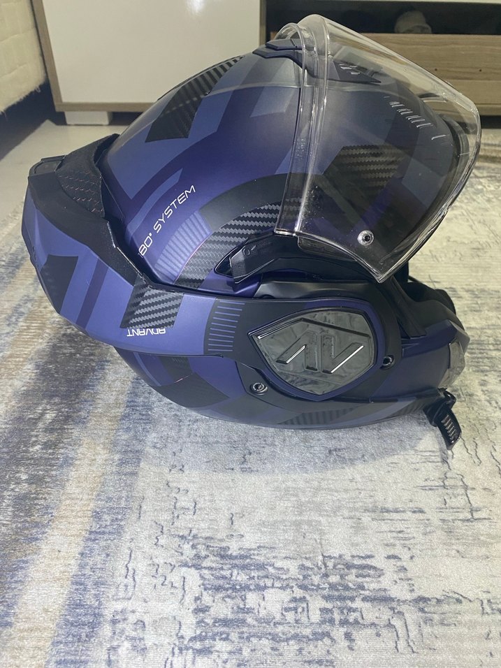 Koyu Mavi Baskılı ls2 advant - Görsel 2