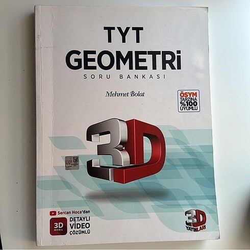3D Yayınları Tyt Geometri soru bankası