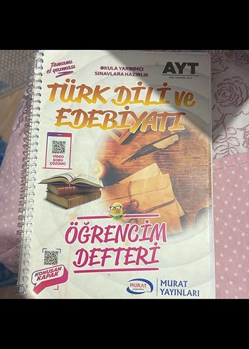 Murat Yayınları AYT Türk Dili ve Edebiyatı Öğrencim Defteri