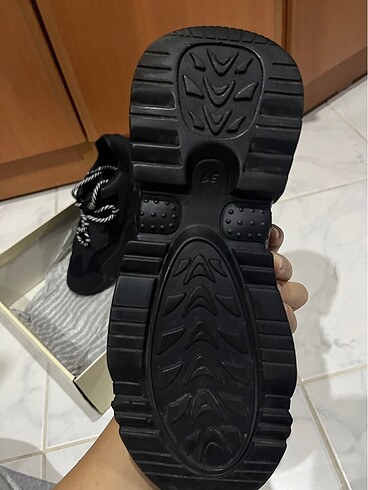 39 Beden siyah Renk Mupa Spor Ayakkabı
