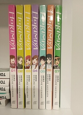 Horimiya manga 1-7