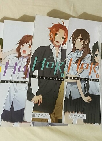  Beden Horimiya manga 1-7