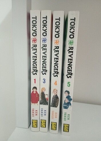 Tokyo revengers 1-3-4-5