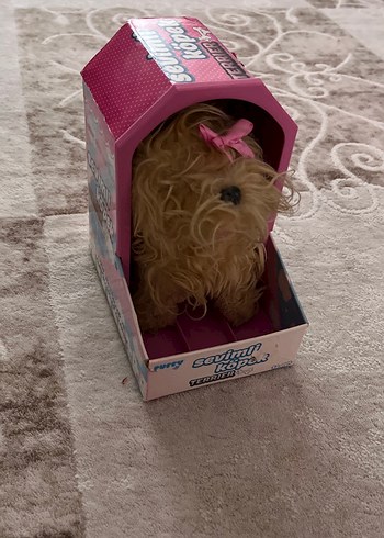 Pembe Peluş Oyuncak Köpek