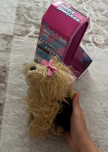 Beden Pembe Peluş Oyuncak Köpek