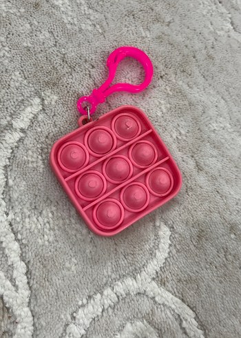 Pembe Pop It Anahtarlık Oyuncak - Görsel 2