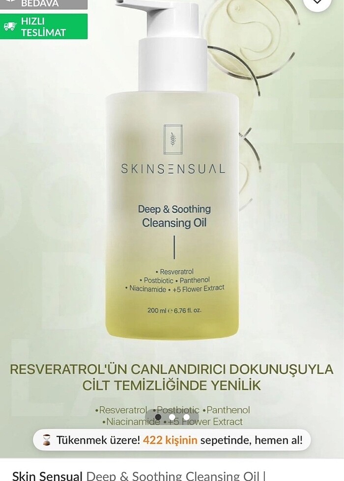 Skinsensual serum - Görsel 2