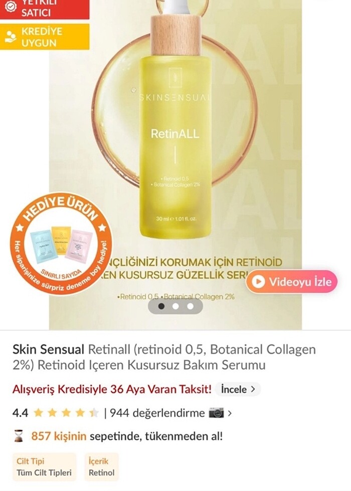 Skinsensual serum - Görsel 2