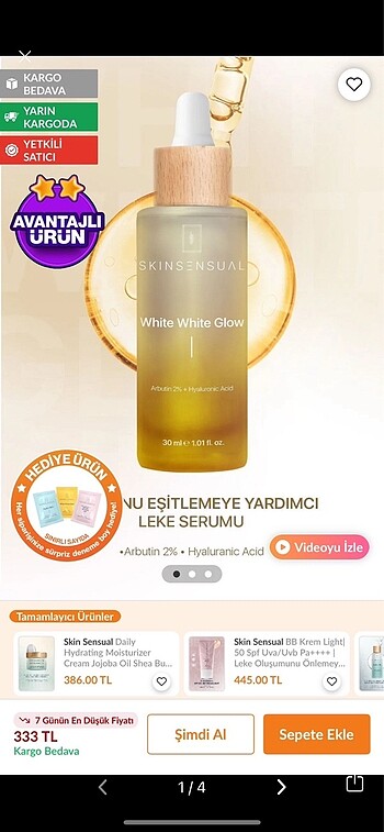 Skinsensual serum - Görsel 2