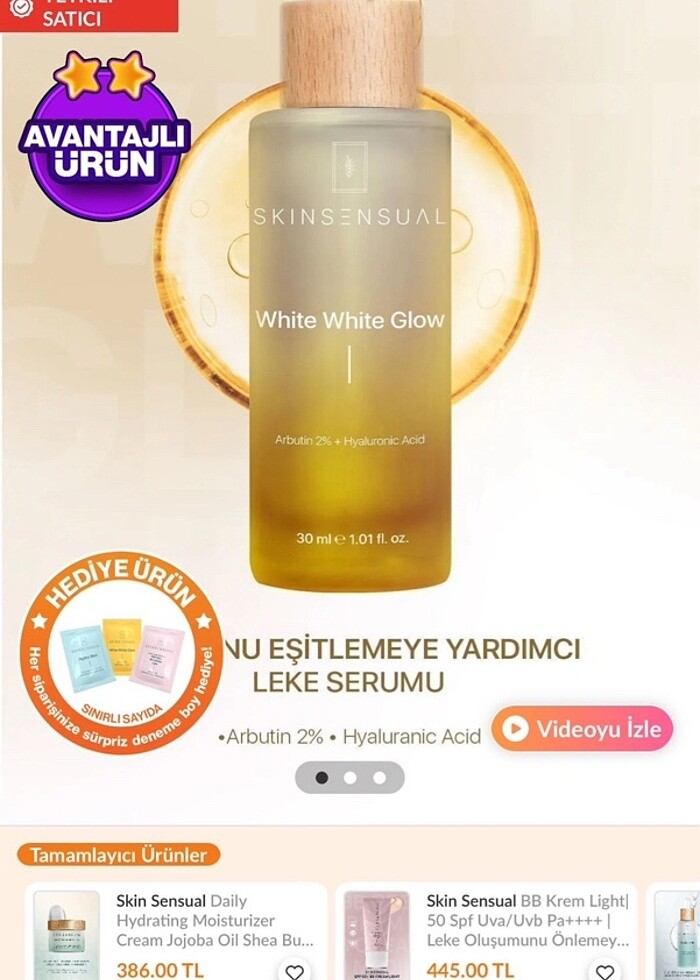 Skinsensual serum - Görsel 2