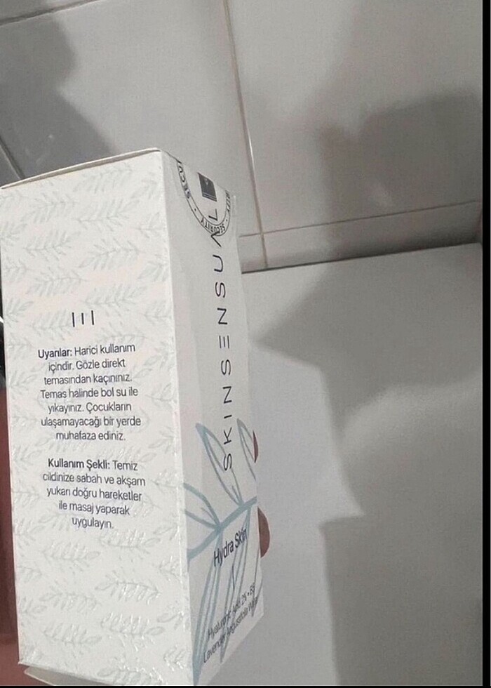 serum Skinsensual hydra skin serum - Görsel 4