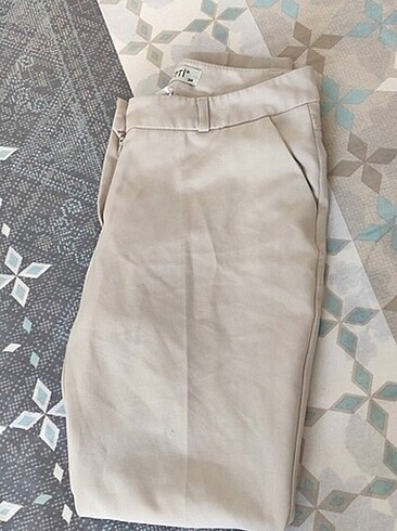 Bej kumaş pantolon