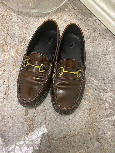 Massimo Dutti deri loafer