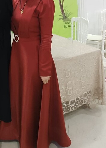 Kırmızı abiye 