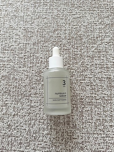 numbuzin softening serum no 3