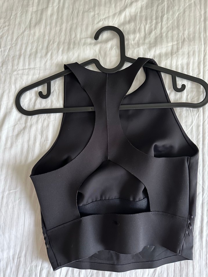 Siyah Spor Sütyeni Midi Boy - Görsel 3