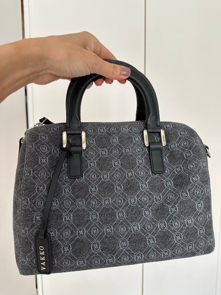 Vakko monogram jean Kadın Çanta - Görsel 3