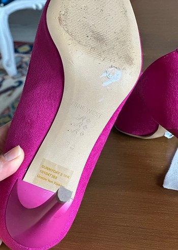 Pembe Stiletto Kadın Topuklu Ayakkabı - Görsel 4