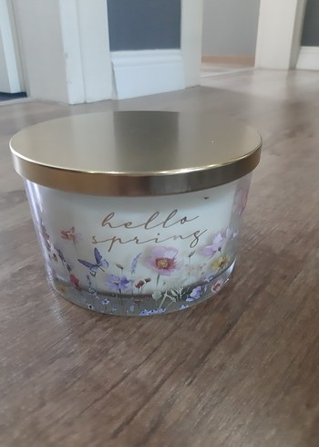 çiçek kokulu mum