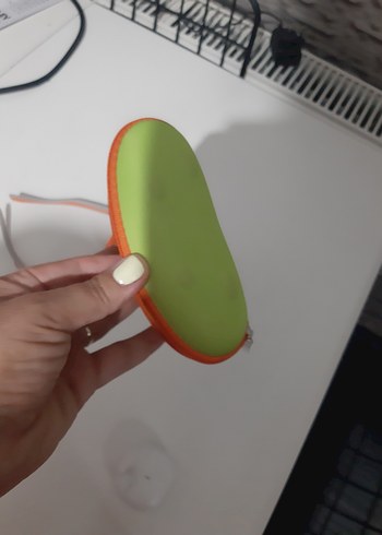 Şeffaf Gri Detaylı Turuncu çocuk Güneş Gözlüğü - Görsel 5