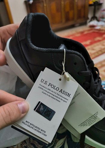 40 Beden siyah Renk U.S. Polo Assn. Siyah Kadın Spor Ayakkabı