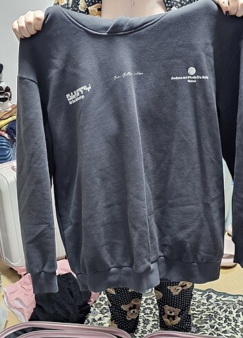 Defacto baskılı sweatshirt ,xl -xxl uyumludur