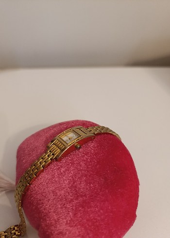 Zincir Detaylı Kadın Vintage Altın Saat - Görsel 5