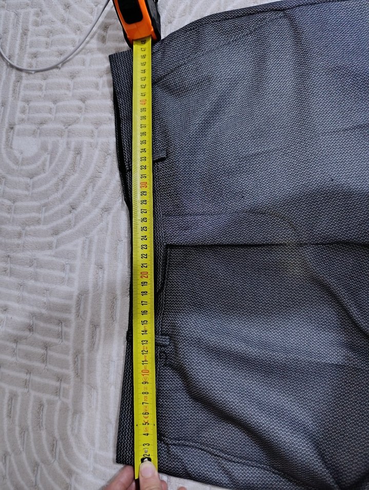 Gri Erkek Düğmeli Uzun Ceket - Görsel 5