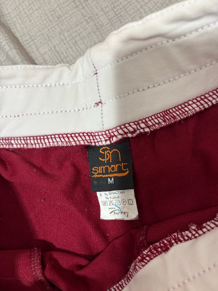 Bordo şort - Görsel 2