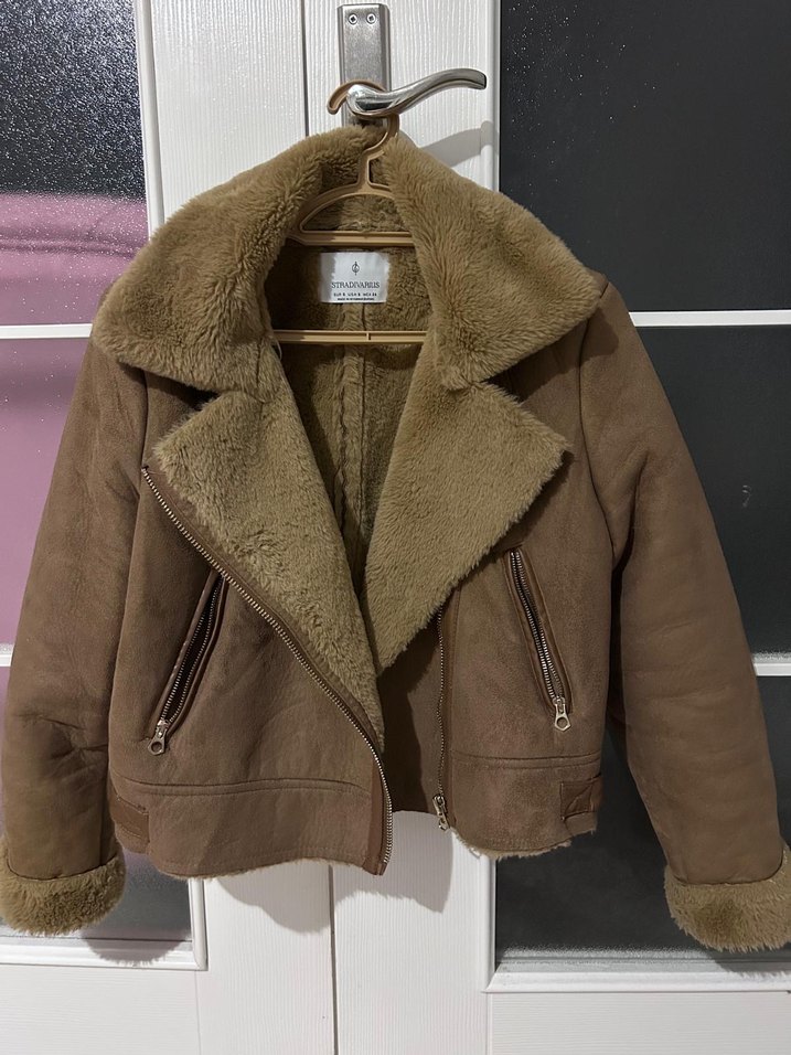 Stradivarius biker ceket - Görsel 2