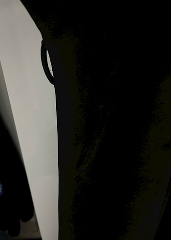 Siyah Uzun Kollu Salaş Kadın Kaban - Görsel 3