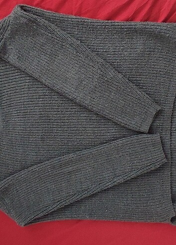 Gri pinterest kazak - Görsel 2