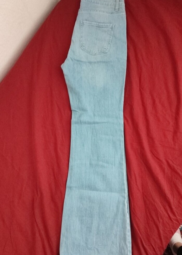 İspanyol paça jean - Görsel 3
