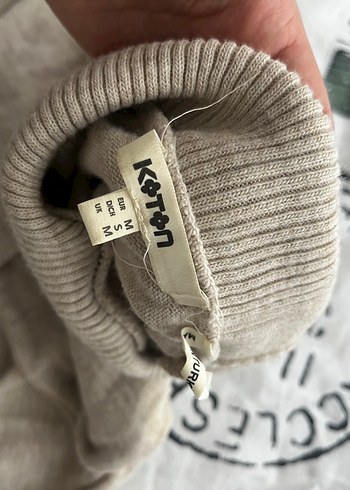 Bohem Bej Boğazlı Kadın Kazak - Görsel 3