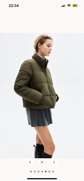 H&M HM ŞİŞME MONT