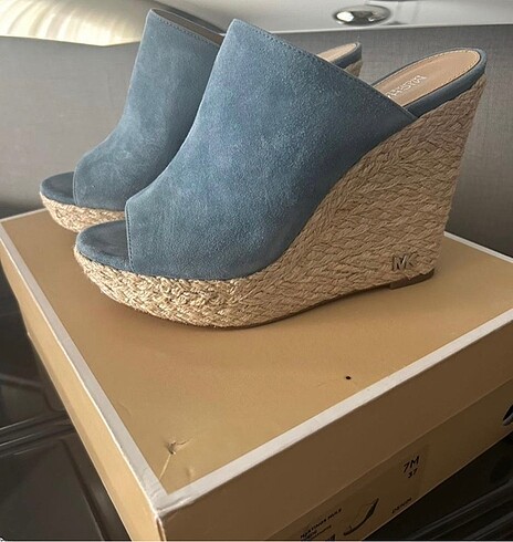 Michael Kors Süet Platform Terlik
