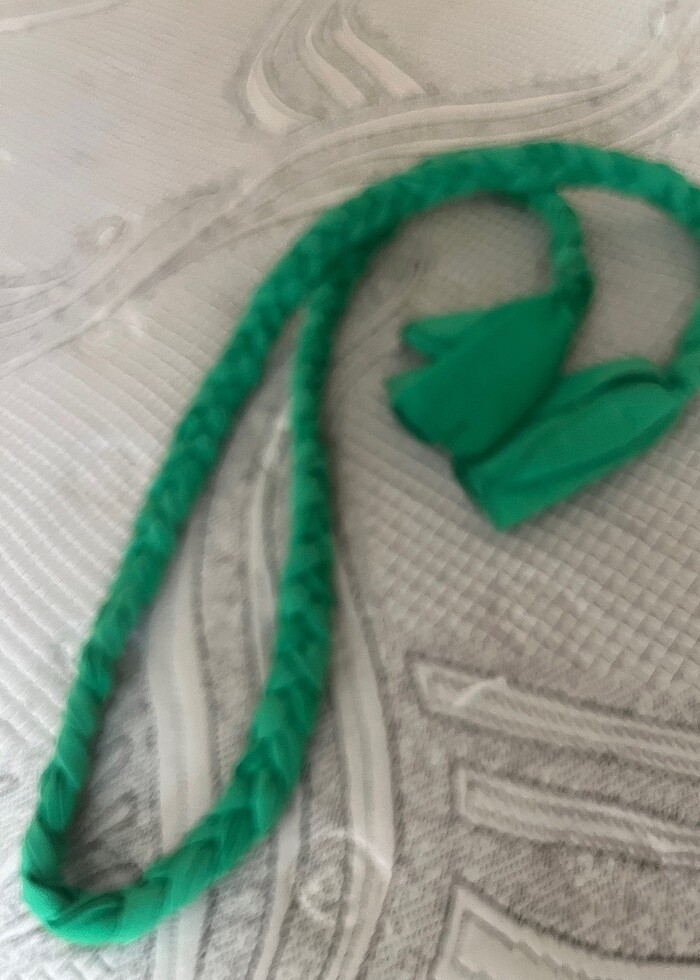 Yeşil mıni şık elbise - Görsel 3