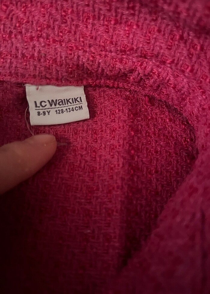 Çocuk pembe kışlık gömlek - Görsel 2