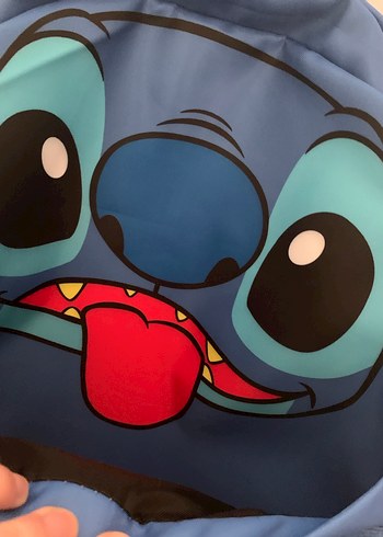 Mavi Stitch Çocuk Okul Çantası - Görsel 2