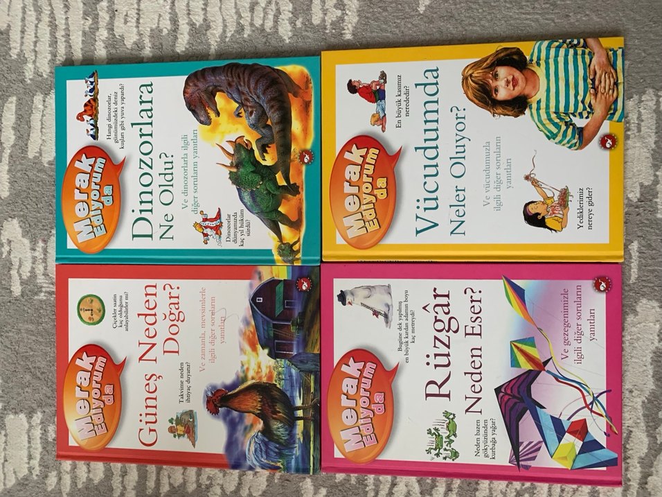 Çocuklar için Eğitici Kitap Seti - Görsel 2