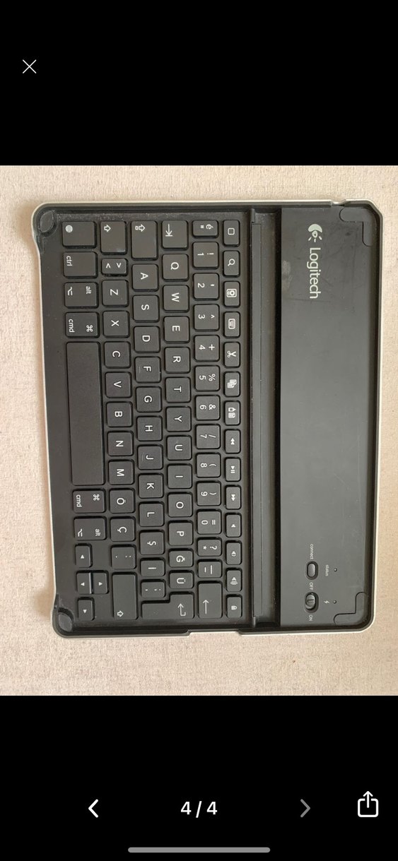 Logitech Kablosuz Klavye Beyaz-Koyu - Görsel 4