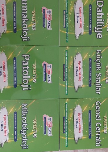 SPEETUS TUSDATA Güncellenmiş 6 Kitap Seti - Görsel 7
