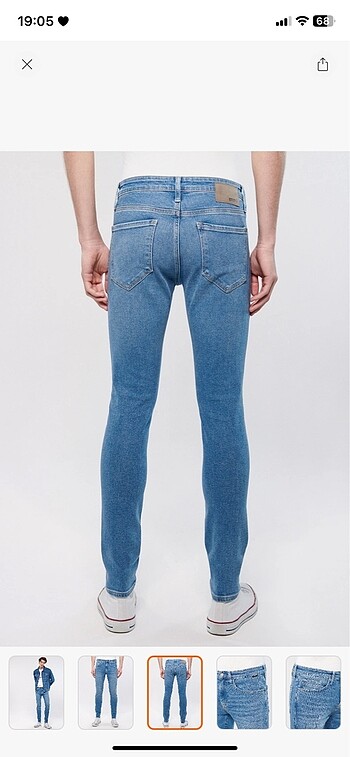 Mavi marka erkek jean - Görsel 7